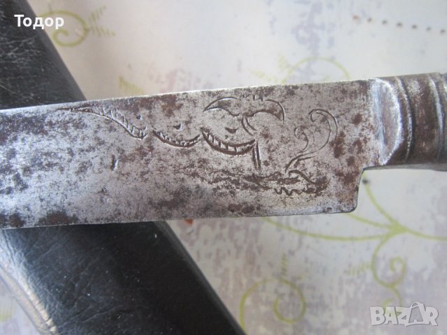  Ятаган зейбек гравюри датиран сабя шашка кама , снимка 10 - Колекции - 38324646