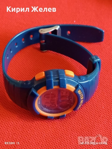 Винтидж електтронен часовник работи много красив стилен дизайн 51838, снимка 6 - Дамски - 53492864