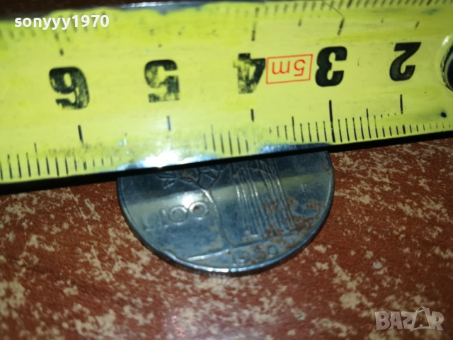 L100 ITALIANA-МОНЕТА ЗА КОЛЕКЦИЯ 2110251946, снимка 7 - Нумизматика и бонистика - 52135173