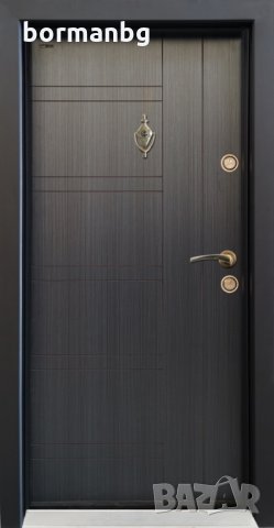 Борман Блиндирани Врати - SL-101-Черна перла