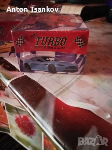 Дъвки Турбо - CAR, снимка 2 - Колекции - 52282802