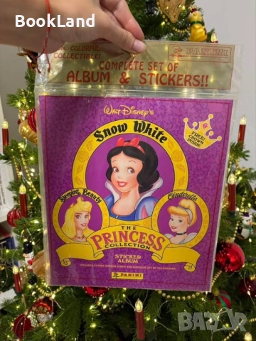 Неразопаковани винтидж албуми със стикери – The Princess Collection, Panini, снимка 2 - Колекции - 53023845