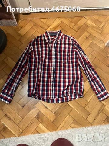 Червено бяла риза, снимка 4 - Ризи - 52966086