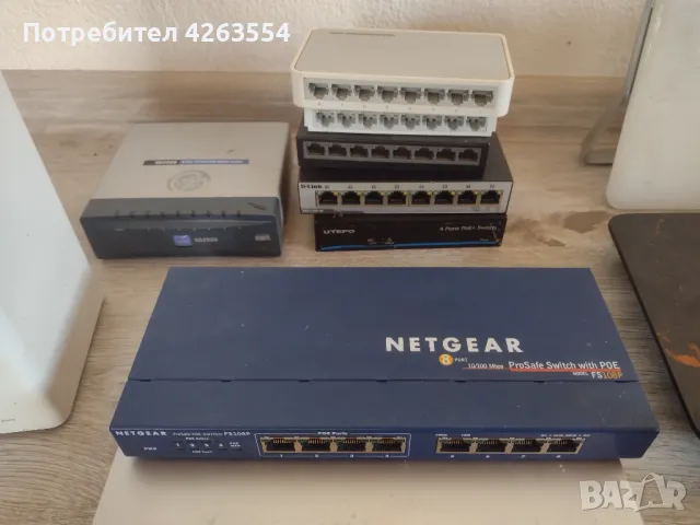  Лот от рутери и суйчове за ремонт части Mikrotik Ubiquiti Tp-Link Cisco, снимка 6 - Рутери - 48029227