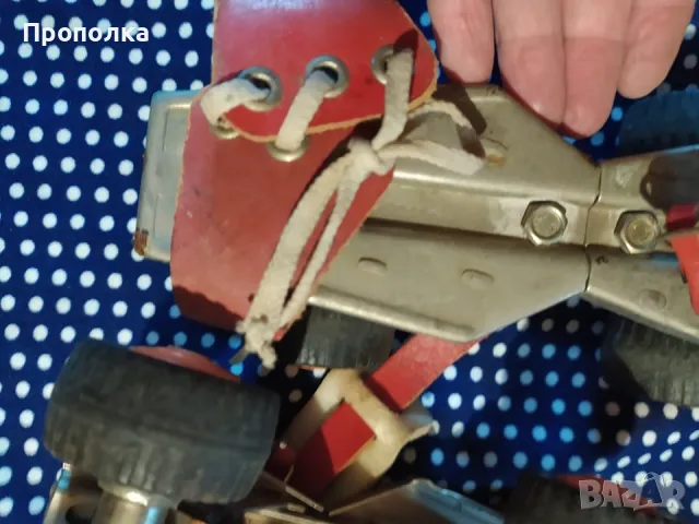 Метални, ролкови кънки №22-30 ГДР , снимка 6 - Ролери, кънки - 48730354