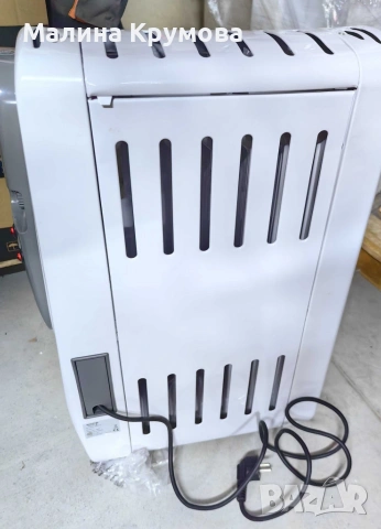 Маслен радиатор Taurus Taureg с регулируем термостат,светлинен индикатор 1500/2000/2500W, снимка 3 - Радиатори - 53462243