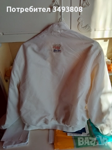 Стилно бяло дамско яке, снимка 4 - Якета - 51787872