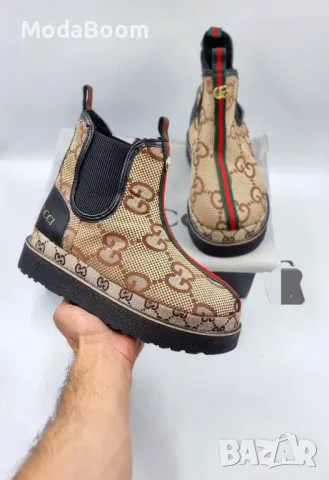 Gucci дамски боти Различни цветове , снимка 4 - Дамски боти - 48370738