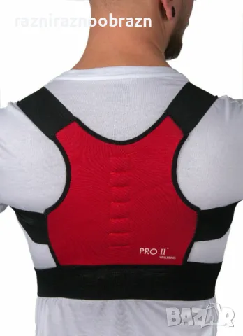 Ортопедичен Коригиращ стойката Колан Pro II Wellbeing, снимка 3 - Корсети, колани и коректори - 49702887