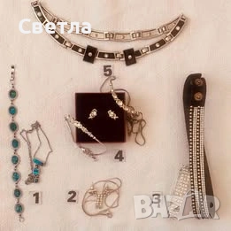 Гривни нови, колиета с обици, пръстени. Медни бижута-ръчна изработка -цени в текста - между € 3 и 20, снимка 6 - Бижутерийни комплекти - 40240545