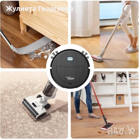 Интелигентна прахосмукачка робот, снимка 2 - Прахосмукачки - 53280641