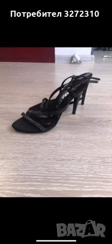 Италиански дамски сандали на ток, снимка 3 - Сандали - 37229199