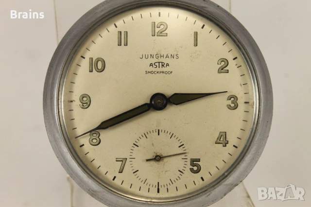 1950's JUNGHANS ASTRA J24 Немски Джобен Часовник, снимка 3 - Антикварни и старинни предмети - 53401012