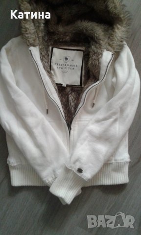 Зимно яке в екрю, снимка 4 - Якета - 26557353