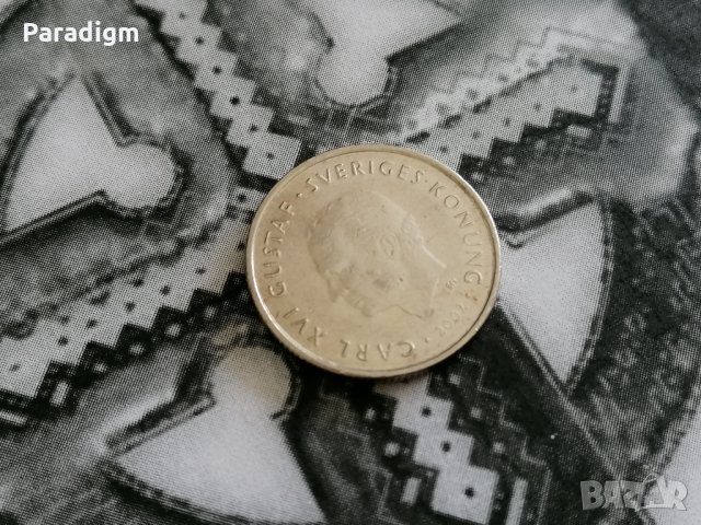 Mонета - Швеция - 1 крона | 2002г., снимка 2 - Нумизматика и бонистика - 28422940