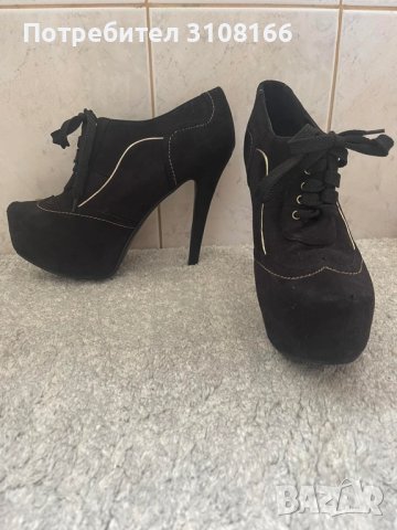 Обувки на висок ток, снимка 4 - Дамски обувки на ток - 37252086