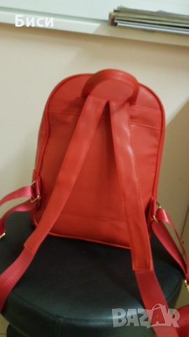 Gucci/Гучи-естествена кожа,раница, снимка 13 - Раници - 35373856