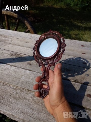 Старо огледало,огледалце #8, снимка 3 - Антикварни и старинни предмети - 26735158
