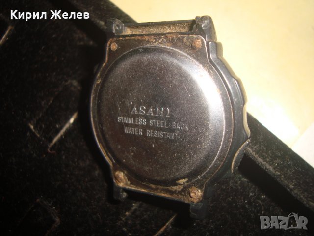 ASAHI РЕТРО РЯДЪК МОДЕЛ КВАРЦОВ ЕЛЕКТРОНЕН МАРКОВ ЧАСОВНИК 21947, снимка 2 - Мъжки - 32890454
