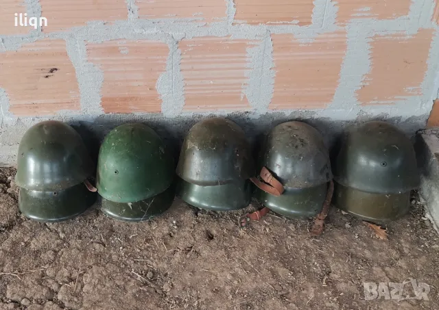  10 Броя военни каски. Разгледайте и останалите ми обяви. 109,99лв., снимка 4 - Антикварни и старинни предмети - 49507717