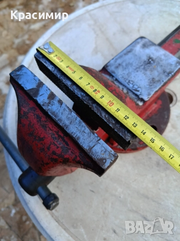 Немско стоманено менгеме - 18 кг. "SUPERIOR" отлично състояние , снимка 6 - Менгемета - 52919416