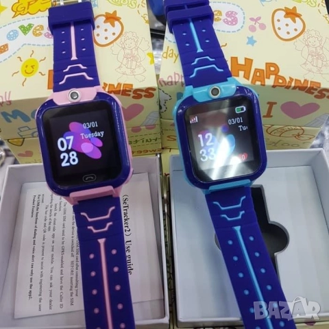 Водоустойчив детски 2G смарт часовник с вградена камера