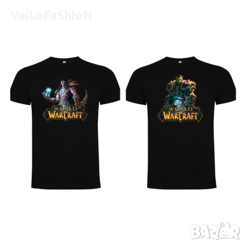 Нова детска тениска World of Warcraft в черен цвят