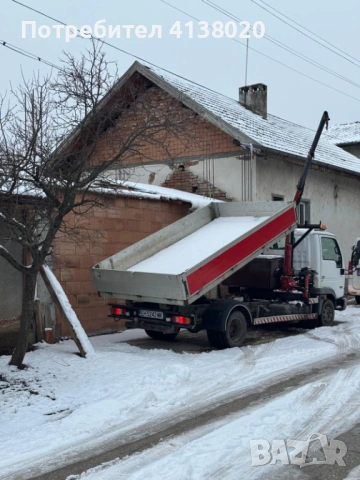 Nissan Capstar 3, 5 тона Самосвал с кран, снимка 2 - Бусове и автобуси - 53087271