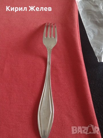 Стара вилица от соца с маркировка МАДАРА ПЛОВДИВ за КОЛЕКЦИЯ ДЕКОРАЦИЯ 42112, снимка 5 - Други ценни предмети - 43862274