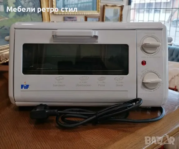 Мини универсална фурна. Напълно функционална, с табла и подвижна дръжка. , снимка 8 - Печки, фурни - 49117030