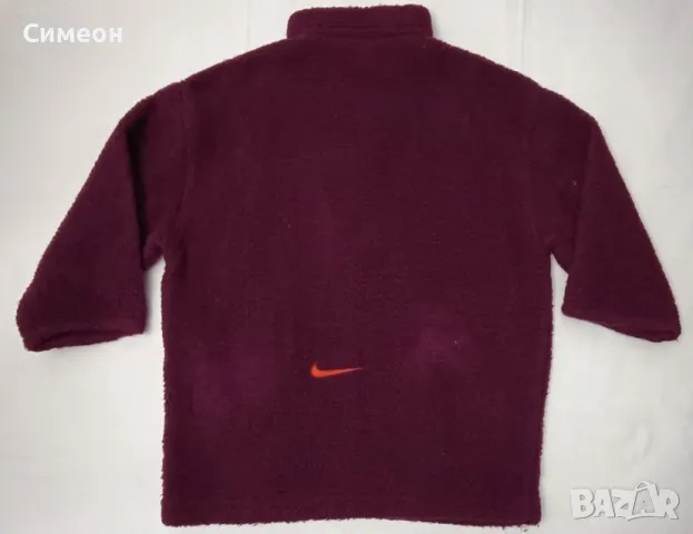 Nike Oversized Fleece Jacket оригинално дамско полар яке L Найк топло горнище, снимка 4 - Якета - 48598557