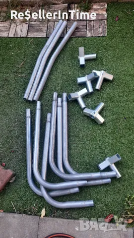 Батут hexagonal 240, с предпазна мрежа, снимка 10 - Други стоки за дома - 49430789