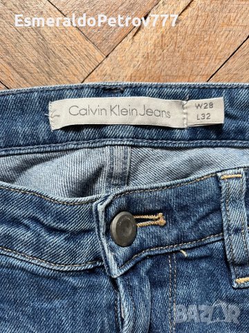 Дамски дънки Calvin Klein Jeans, снимка 2 - Дънки - 43778271