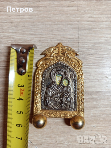 Малка Сребърна икона (925), снимка 5 - Колиета, медальони, синджири - 52345506