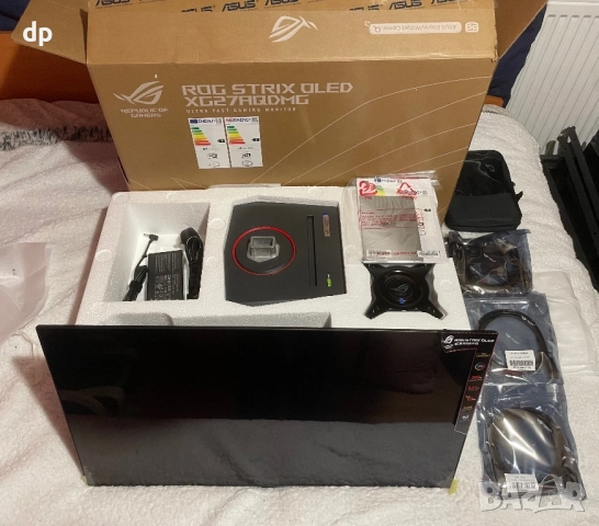 Чисто нов 27 инчов Монитор ASUS ROG Strix OLED XG27AQDMG