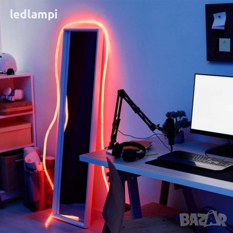 LED лента COB 24V IP67 320LED Червена, снимка 6 - Лед осветление - 43130250