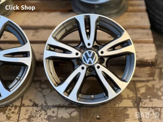 5х112 Джанти 16 Цола Фолксваген Кади Тоуран Голф 5x112 Caddy Touran Golf VW, снимка 4 - Гуми и джанти - 53132816