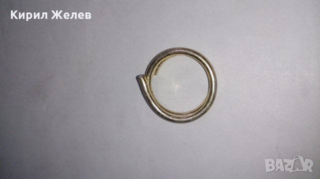 Златист пръстен тип халка - 12422