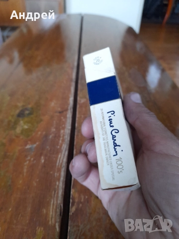 Кутия от цигари Piere Cardin, снимка 3 - Колекции - 52940513