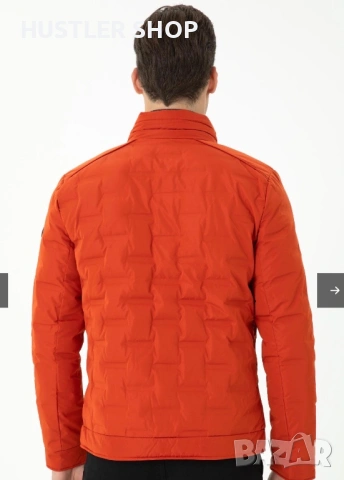 Мъжко пухено яке U.S. POLO ASSN. Размер М, снимка 3 - Якета - 53066495