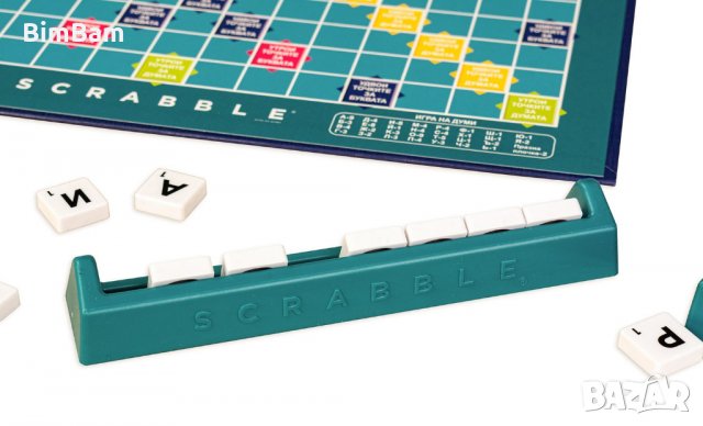 Настолна игра SCRABBLE - Mattel - Скрабъл, снимка 3 - Образователни игри - 35555016