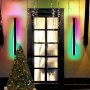LED светлини Mikeru, 80CM RGB външна стенна лампа, 7 променящи цвята, снимка 1 - Лед осветление - 43585550