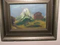 Стар пейзаж от Алпите 1939г. Kuhnen, снимка 2