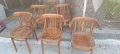 Ретро комплект виенски столове тонет, снимка 4