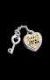 Сребърен елемент Пандора"Heart of gold" ключе/нов, снимка 1 - Колиета, медальони, синджири - 43956240
