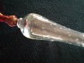  Стилна ваза от кристално стъкло  Размер 24см, снимка 4
