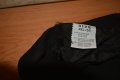 Макси пролетно-есенен черен панталон с кожени кантове на джобовете, снимка 3