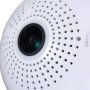 Панорамна IP камера Automat, тип крушка за наблюдение, Безжична камера , Panoramic Camera I, снимка 10