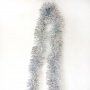 3225 Сребърен коледен гирлянд за украса, 200 x 7cm, снимка 3