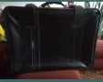 Продавам кожен куфар черен, снимка 3
